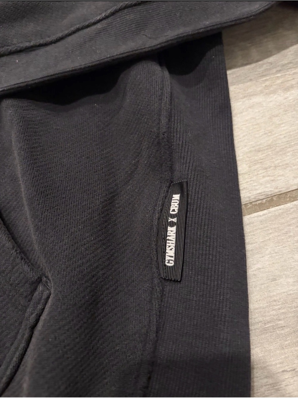 Gymshark X CBUM Washed Hoodie Size 2XL Black Oversized XXL NEW - Picture 3 of 6
